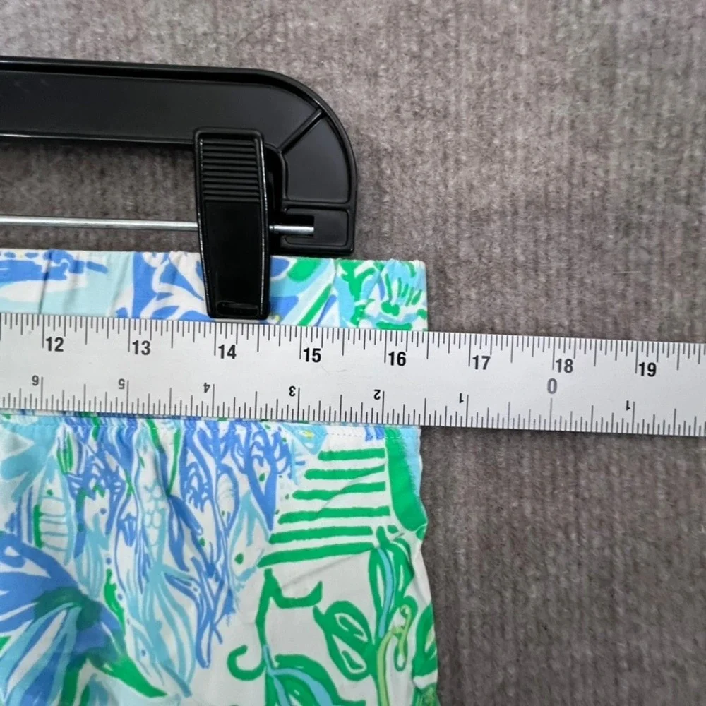 Lilly Pulitzer Palazzo Pants in Whisper Blue Beach Happy print - Picture 3 of 7